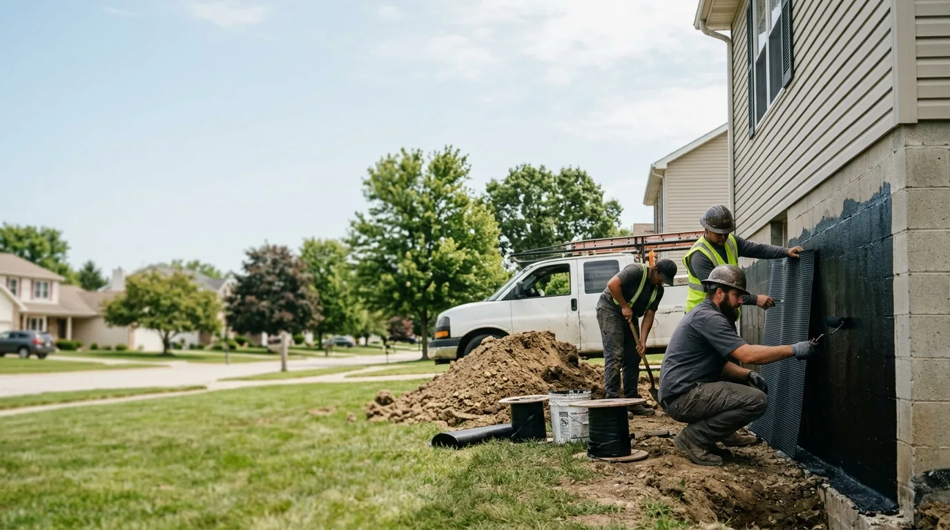 Basement Waterproofing in Harpster, OH near me